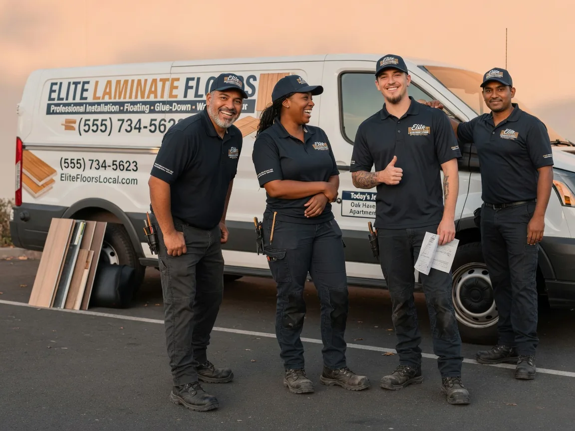 Laminate flooring installation company in Merrifield, MN